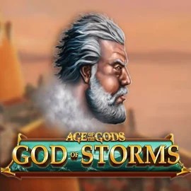 Age Of The Gods: God of Storms logo by Playtech Golden Panda Casino
