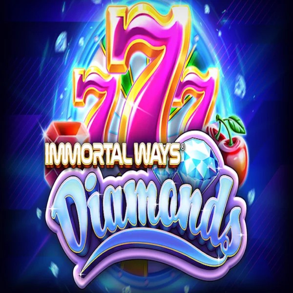 Immortal Ways Diamonds slot icon by RubyPlay, available at Golden Panda Casino