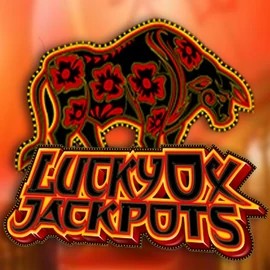 Lucky Ox Jackpots casino game by Rival – featured logo at Golden Panda Casino