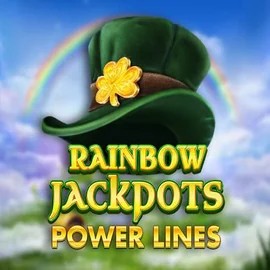 Rainbow Jackpots Power Lines slot visual from Red Tiger Gaming available on goldenspandacasino.nl
