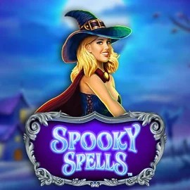 Spooky Spells logo by Novomatic Golden Panda Casino