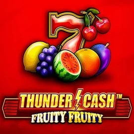 Thunder Cash Fruity Fruity slot logo by Novomatic at Golden Panda Casino
